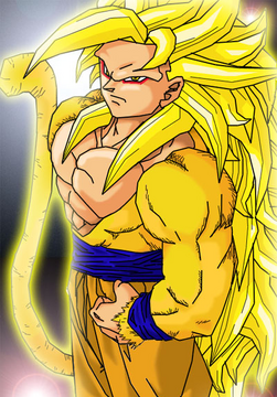 Son Goku SSJ5 by JayC79  Dragon ball super manga, Dragon ball