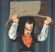 Android17AboutToBeAbsorbedByCell