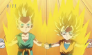 Trunks and Goten transformed into a Super Saiyan in Dragon Ball Super