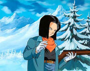 Android17HoldingAGun