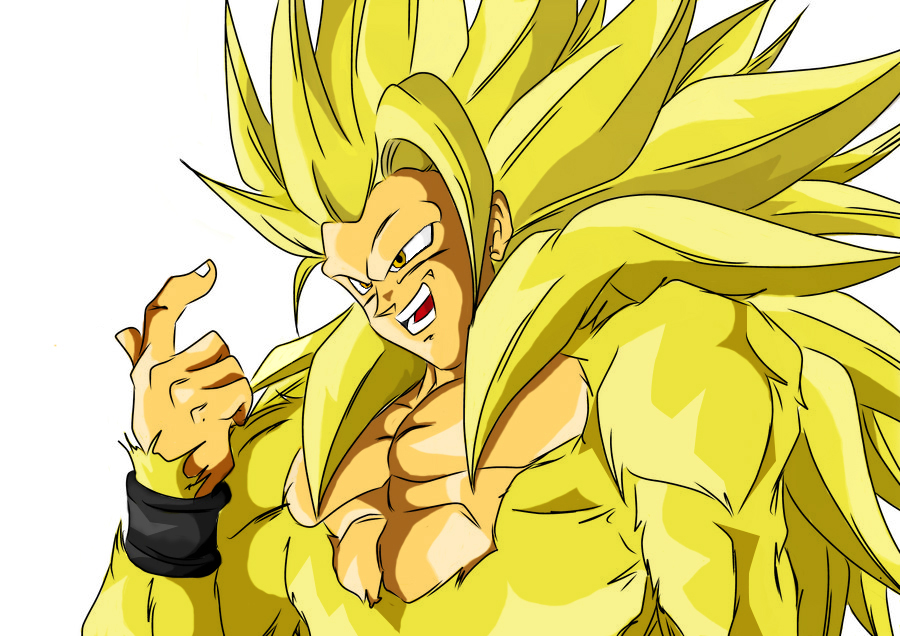Goku Turns Into Super Saiyan 5 For The First Time.