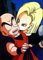 Krillin android-18