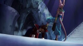 Beerus and Vegeta flashback