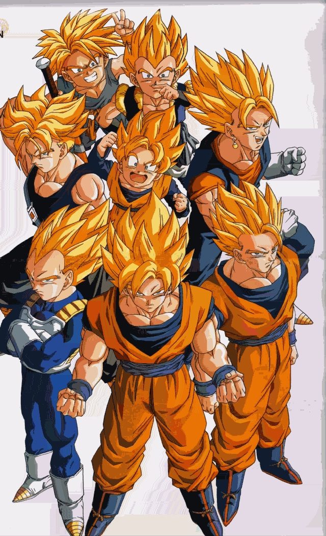 gohan all super saiyan forms