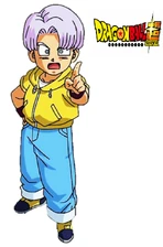 Trunks during Dragon Ball Super