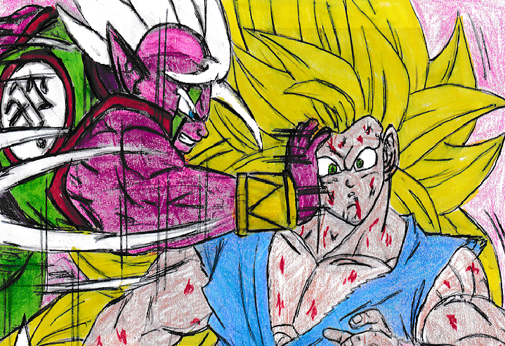 Vegeta ssj2 and goku ssj3  Dragon ball super whis, Dragon ball art, Dragon  ball painting