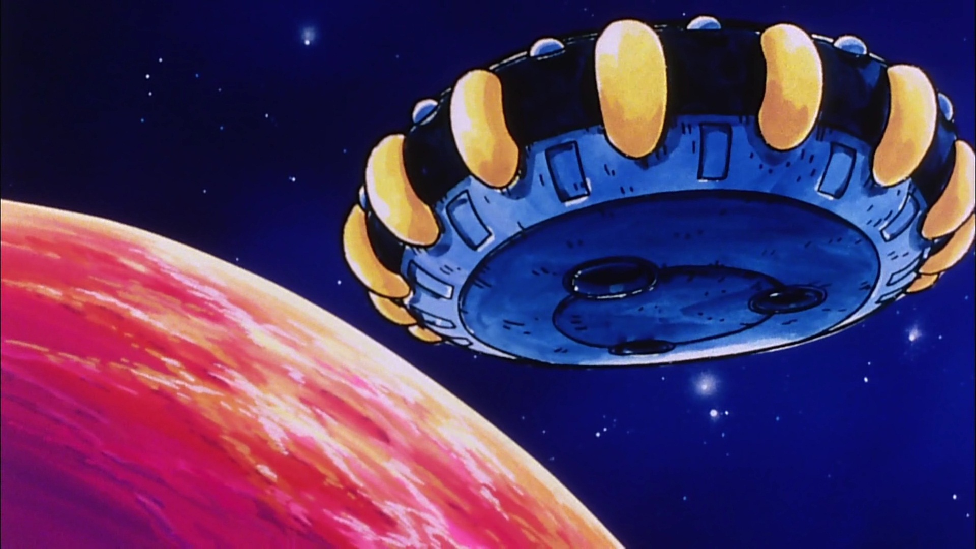 Dragon ball z por siempre - Freezer prepara una supernova para destruir el planeta  Vegeta.