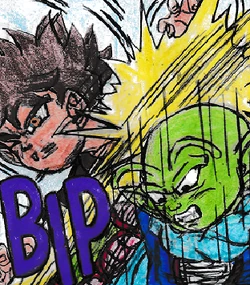 Ido vs Kagyu in Dragon Ball SF