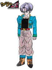 Trunks in Dragon Ball SF