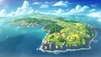 Korogaku Island, the island in South District where the Wolf Style Dojo is located