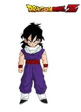 Future Gohan as a kid in the History of Trunks