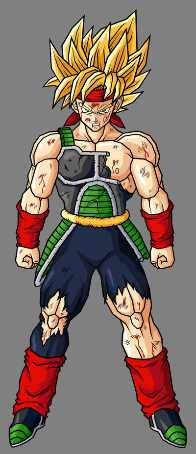 Bardock ssj battle damaged by hsvhrt-d4bgsrd