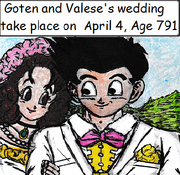 Goten and Valese married