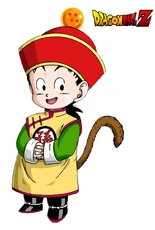 Future Gohan as a young child in Dragon Ball Z