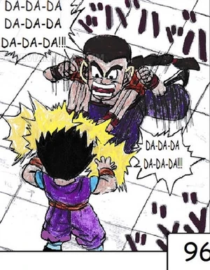 Mongo fighting Maaku