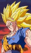 Goku se transforma en SSJ 3 (Flashback)