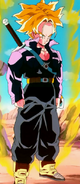 Trunks encara a Freezer, antes de sacar su espada