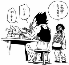 Vegeta eating-1-