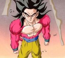 Goku as SS4