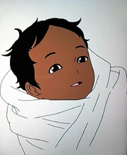 Ahsoka as a baby