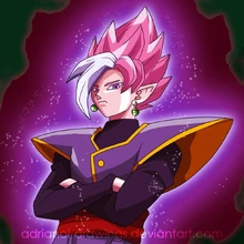 What Zamasu and Goku Black look like when they fuse with Mr