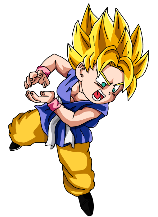 Gokú Super Saiyajin 2  Goku transformaciones, Goku ssj 2, Super goku