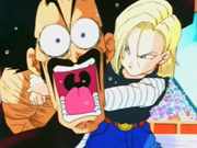 Mr. Satan Vs Android 18.png