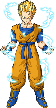 Future gohan ssj2 v2 by db own universe arts-d4gv5ik