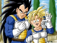 Raditz and SSJ Gohan