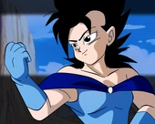 Traje de gala con fondo By: Saail Gox