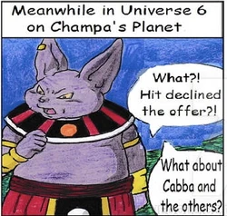 Champa in Dragon Ball SF