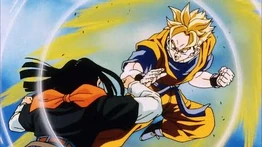 Future Android 17 vs Super Saiyan Future Gohan