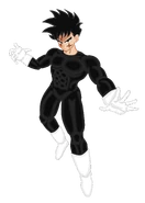 1. Koshu con su armadura en Dragon Ball Fanon.