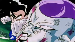 Gohan Returns - Gohan Punches Frieza