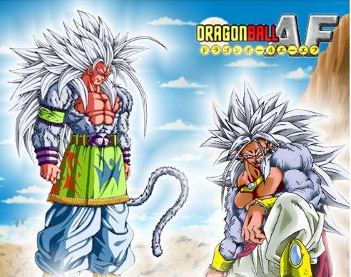 Super Saiyan 5 Book. - Legendary Super Saiyan 5 Broly (DBS) and