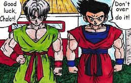 Trunks and Goten in DBSF