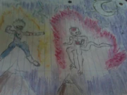 Sonyo fighting freiza's son