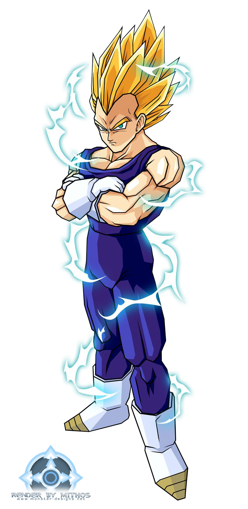 super saiyan 2 vegeta with aura by rayzorblade189-d8giq1j    - [+3500 renders Dragon Ball] La référence de renders dragon ball dbz dbgt  dbkai - Télécharger images prédécoupées