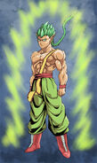 Shenron after being reborn as a human-dragon hybrid