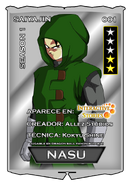 Carta de Nasu en Card Battles: Trading Game.