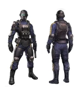 Standard Earth Defense Fighter armor