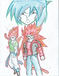 Sunto and Brol in the cover for the battle against Gen.