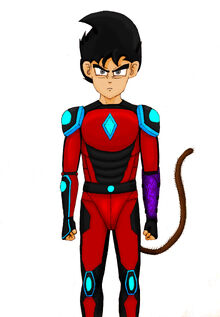 Ledas in his Mrovian combat armor