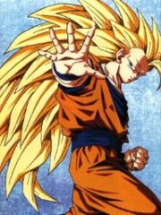 Goku Super Saiyan 3 gets ready to fight Daniel