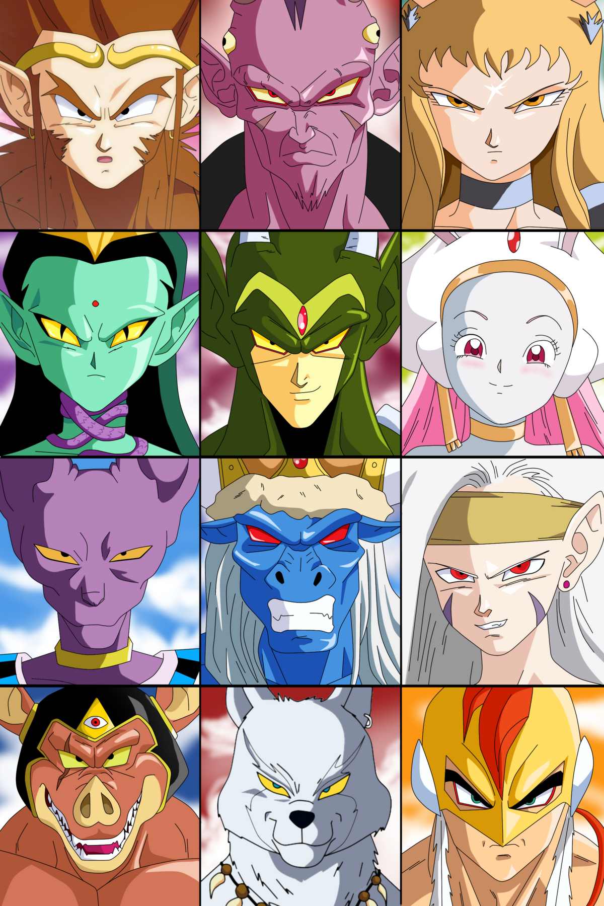 The Gods of Destruction, Dragon Ball