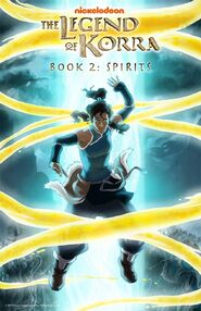 Avatar korra libro 2 espiritus comic con poster
