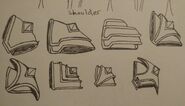 Shoulder pauldron concepts, by SuperTaiko1