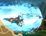 DBFZ UIGoku SilverDragonFlash
