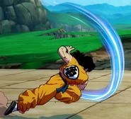 Yamcha Beginning The Wolf Fang Fist