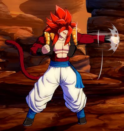 Gogeta SSJ4 Finished after so long!